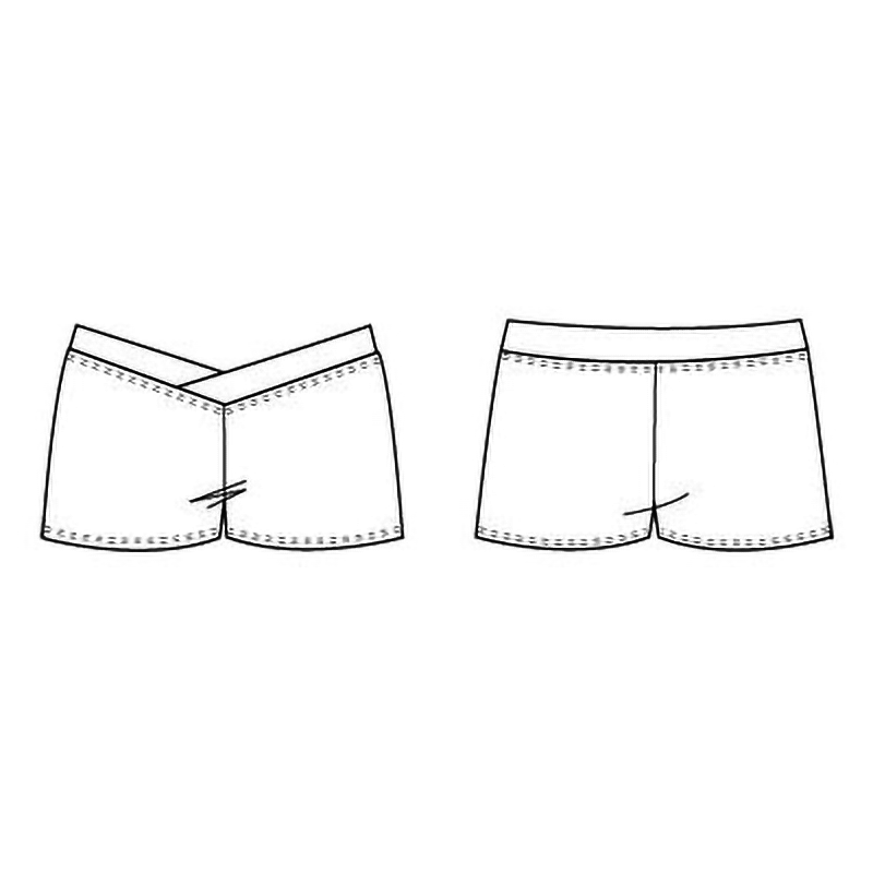 Bloch Arabesque R3614 Black Tanz Hotpants Schwarz 04