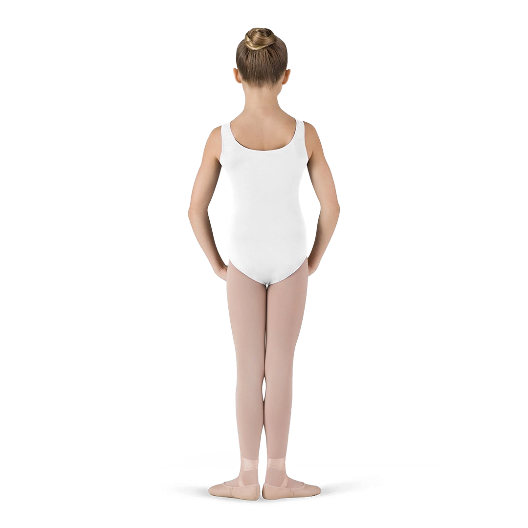 Bloch Cl5405 Tanztrikot Kinder Baumwolle Weiß&amp;nbsp;02