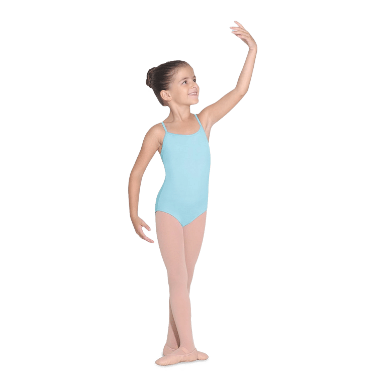 Bloch Cl5607 Kinder Ballettanzug Mikrofaser Blau 01