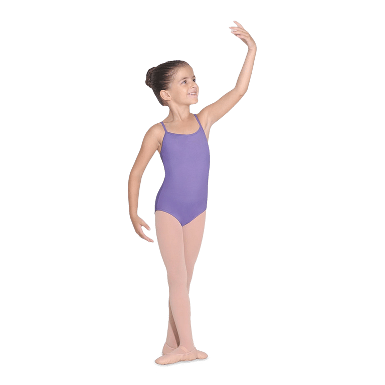 Bloch Cl5607 Kinder Ballettanzug Mikrofaser Lila 01