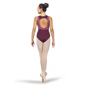 Bloch Esrah L4955 Dewberry Ballettanzug Großer Rückenausschnitt 02
