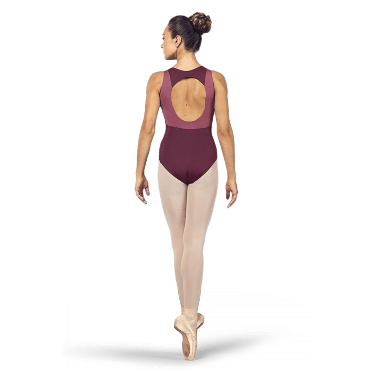 Bloch Esrah L4955 Dewberry Ballettanzug Großer Rückenausschnitt 02
