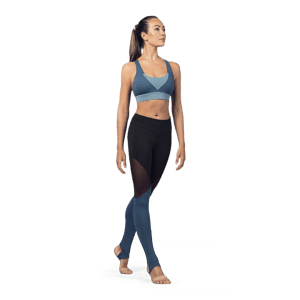 Bloch Ft5199 Seaport Sportliches Crop Top Blau 01