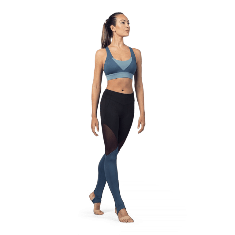 Bloch Ft5199 Seaport Sportliches Crop Top Blau 01