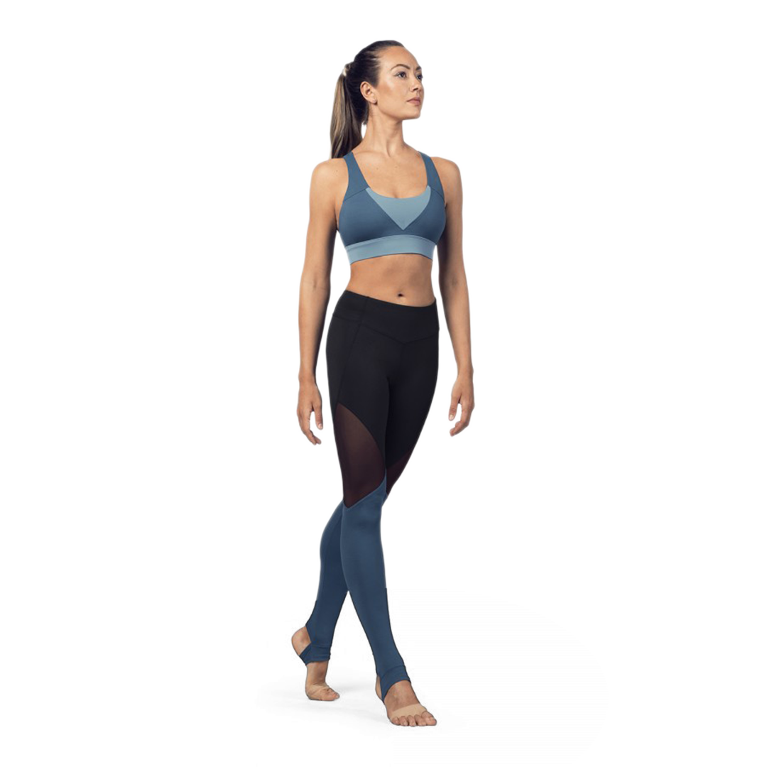 Bloch Ft5199 Seaport Sportliches Crop Top Blau&amp;nbsp;01