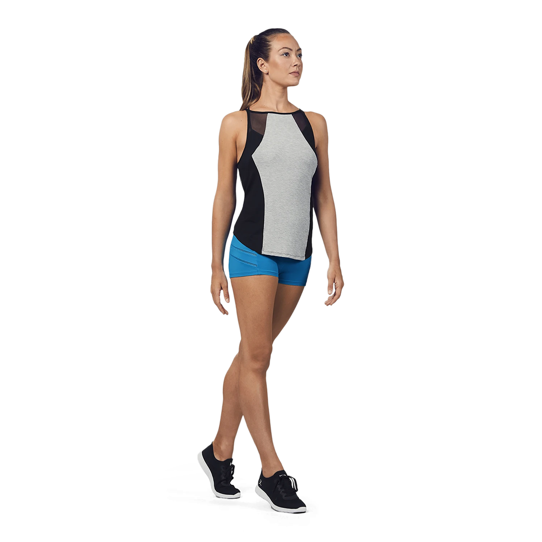 Bloch Ft5207 Grey Ärmelloses Sport Top Grau&amp;nbsp;01