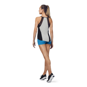 Bloch Ft5207 Grey Ärmelloses Sport Top Grau 02