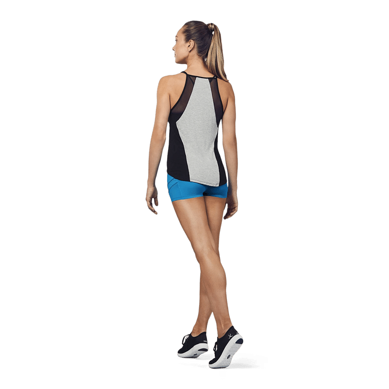 Bloch Ft5207 Grey Ärmelloses Sport Top Grau 02