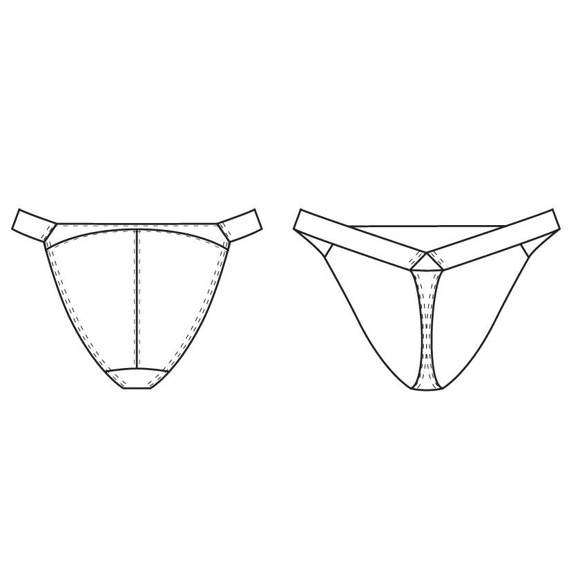 Bloch Mickey B3124 Ballett Suspensorium Nahtlos 03