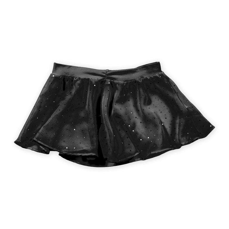 Bloch Olesia Cr5161 Black Glitzernder Ballettrock Für Kinder Schwarz 02