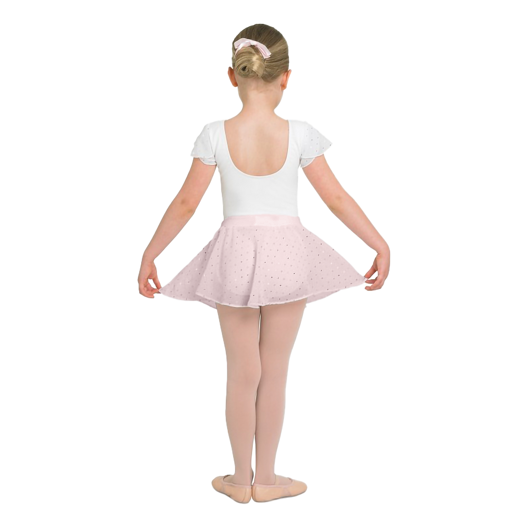 Bloch Olesia Cr5161 Light Pink Kinder Ballettrock Glitzer Pink&amp;nbsp;02