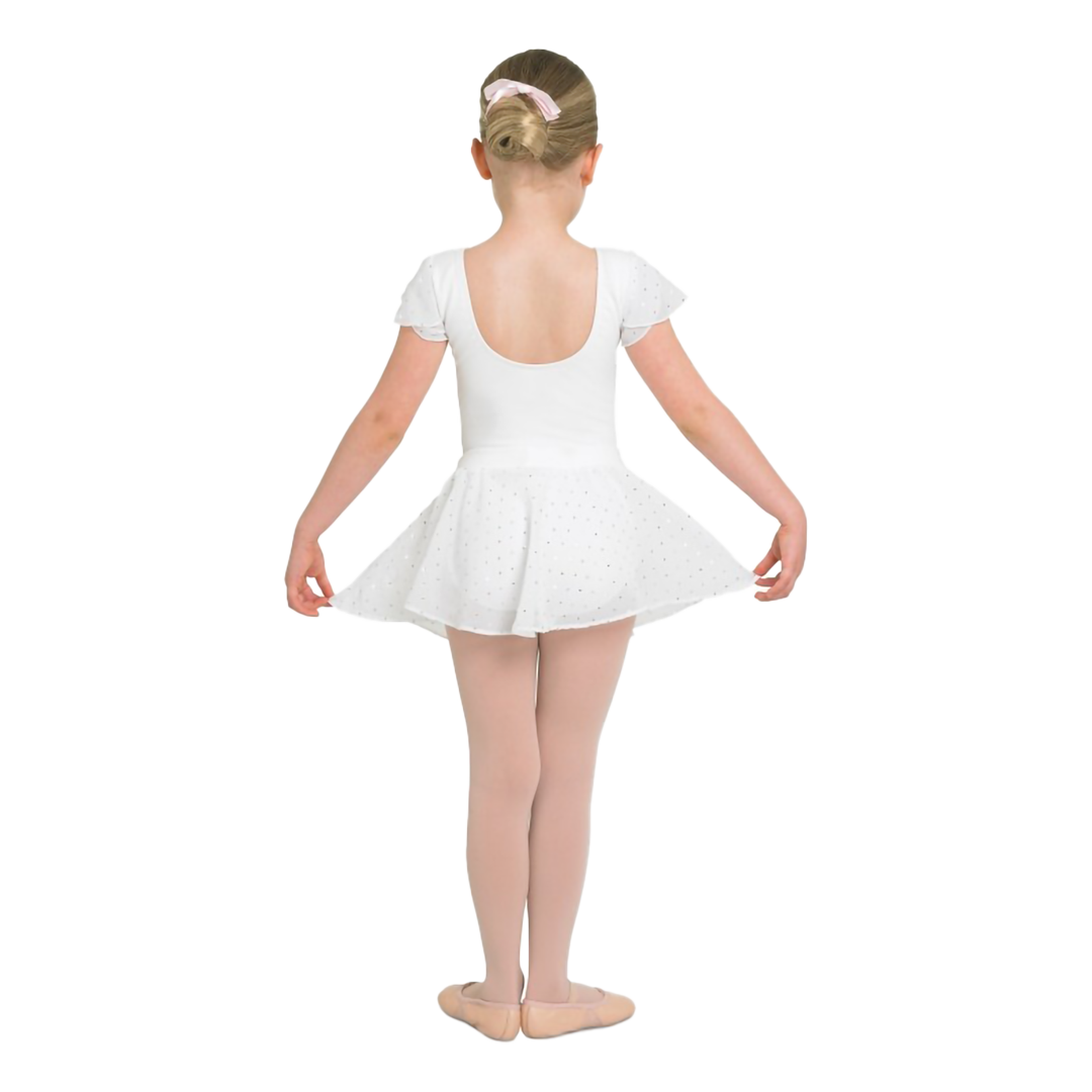 Bloch Olesia Cr5161 White Kinder Schlupfrock Glitzer Weiß&amp;nbsp;02