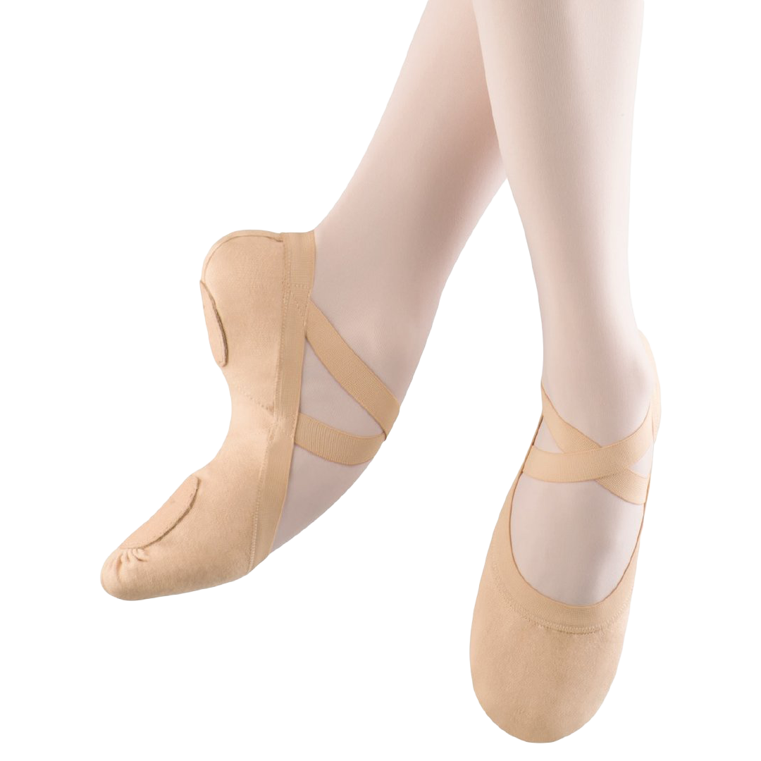 Bloch Pro Elastic S0621l Pink Tanzschläppchen Aus Leinen Rosa&amp;nbsp;01