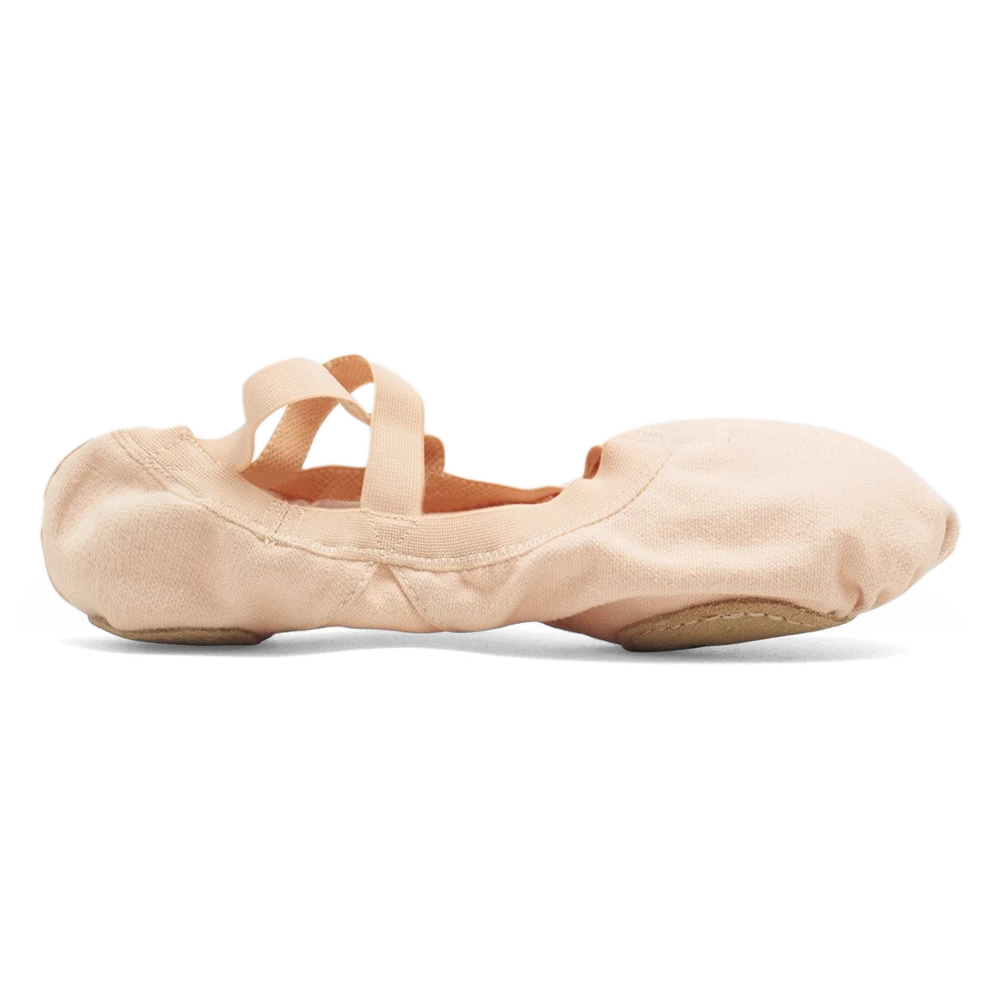 Bloch Pro Elastic S0621l Pink Tanzschläppchen Aus Leinen Rosa&amp;nbsp;02