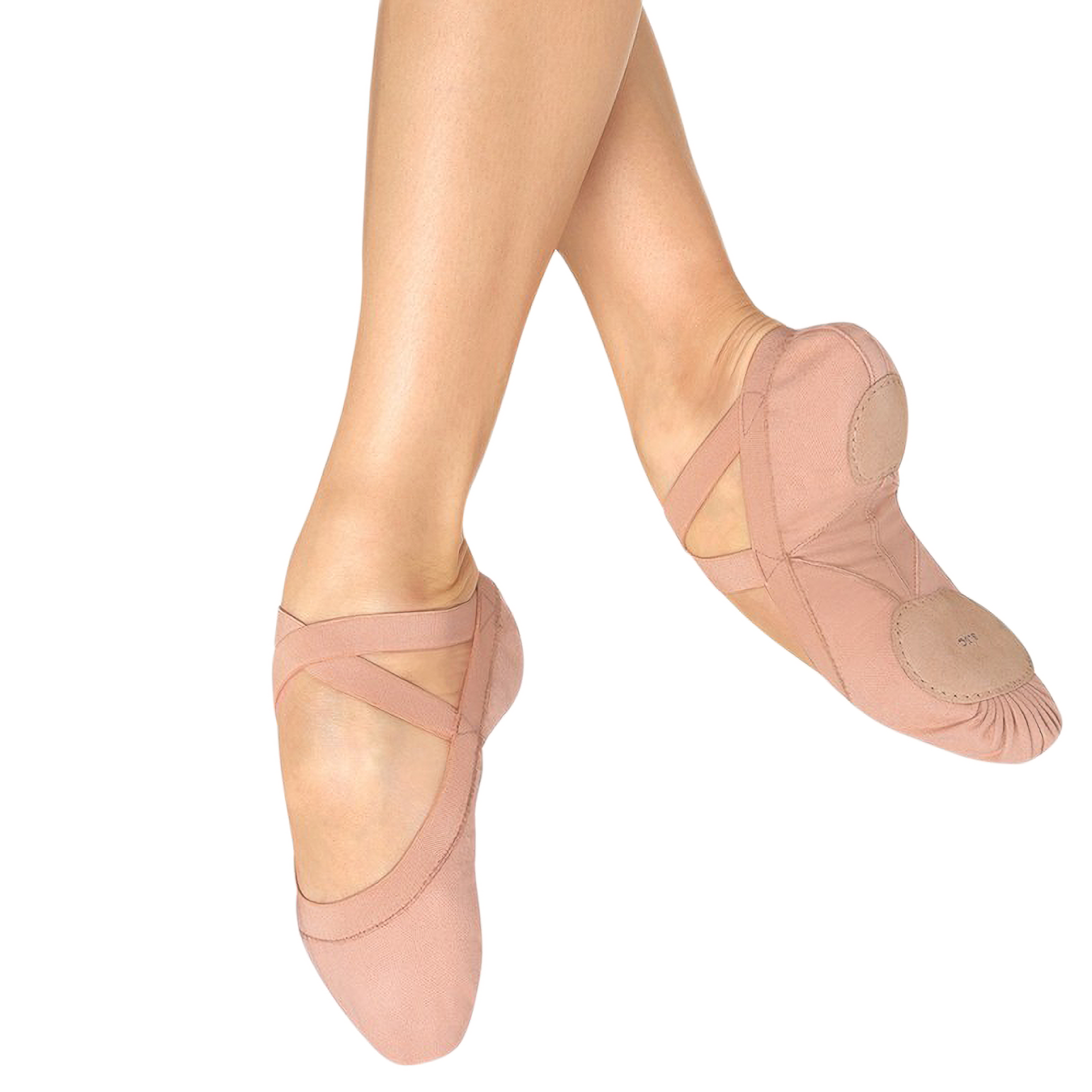 Bloch Pro Elastic S0621l Pink Tanzschläppchen Aus Leinen Rosa&amp;nbsp;05
