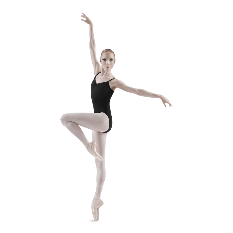 Bloch Royal L5417 Black Ballettbody Tiefer Rücken Schwarz 01