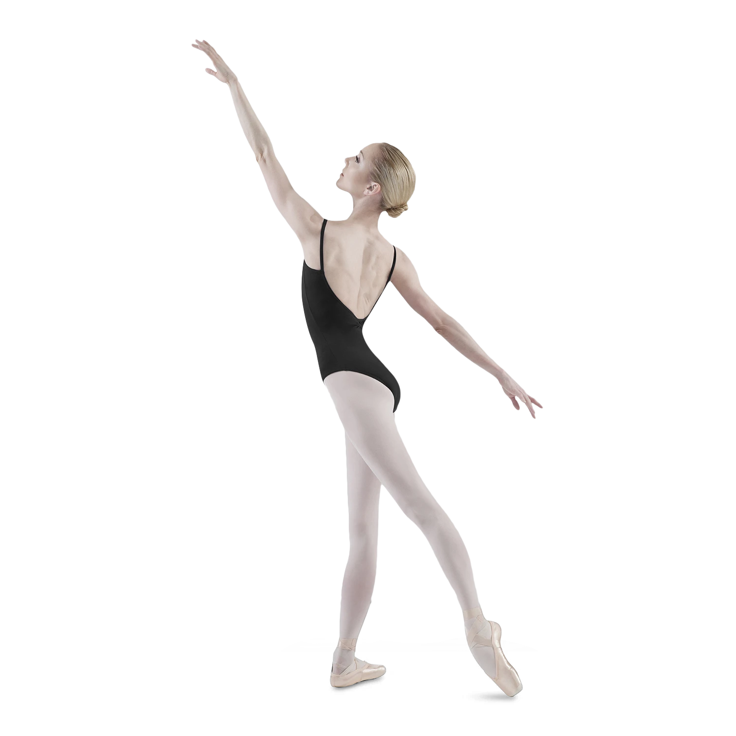 Bloch Royal L5417 Black Ballettbody Tiefer Rücken Schwarz 02
