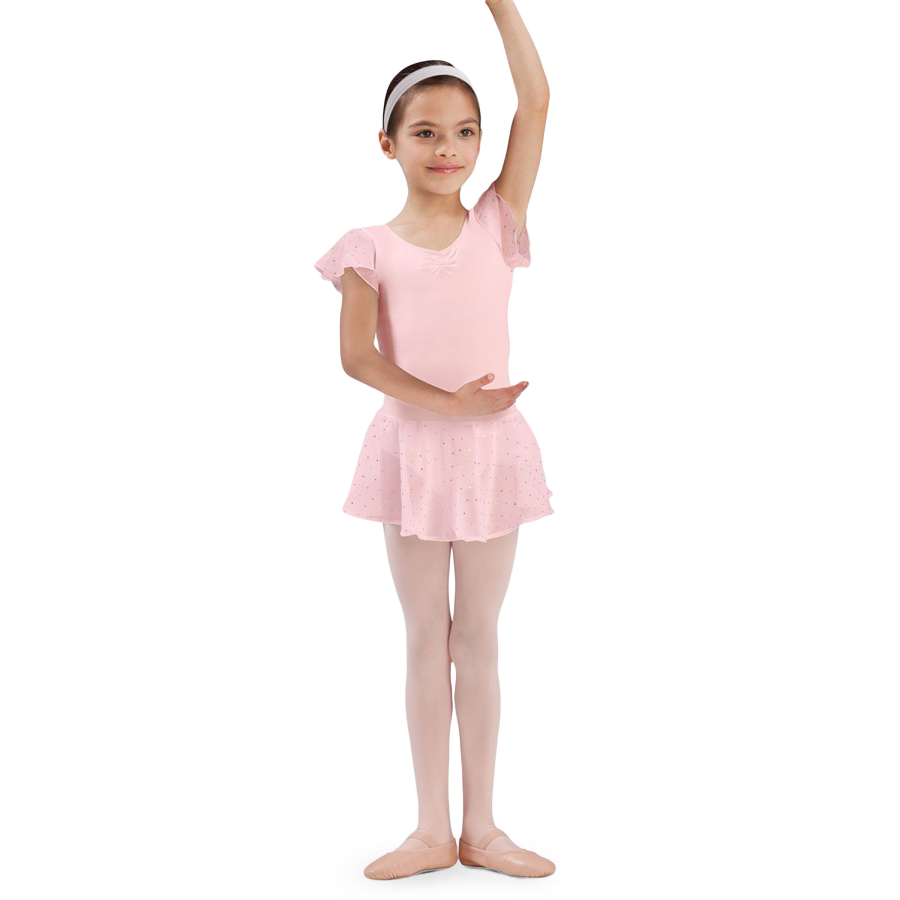 Bloch Scarlet Cl3732 Light Pink Kindertrikot Mit Fluegelaermeln Rosa&amp;nbsp;04