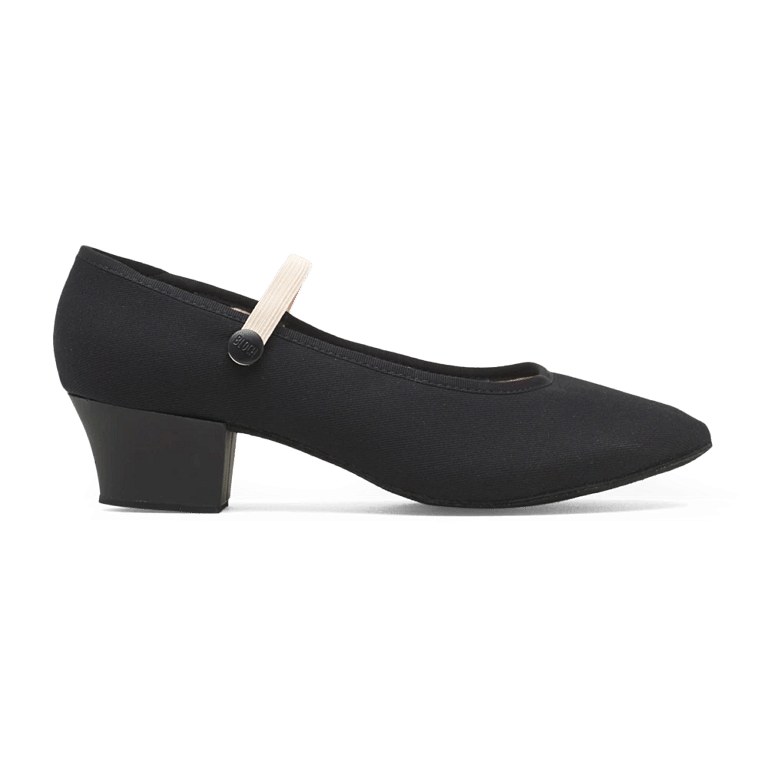 Bloch Tempo Ladies S0325l Charakterschuhe Rad Hoher Absatz Schwarz 01