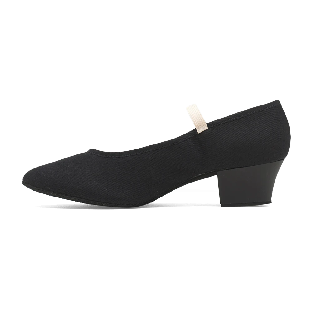 Bloch Tempo Ladies S0325l Charakterschuhe Rad Hoher Absatz Schwarz 02