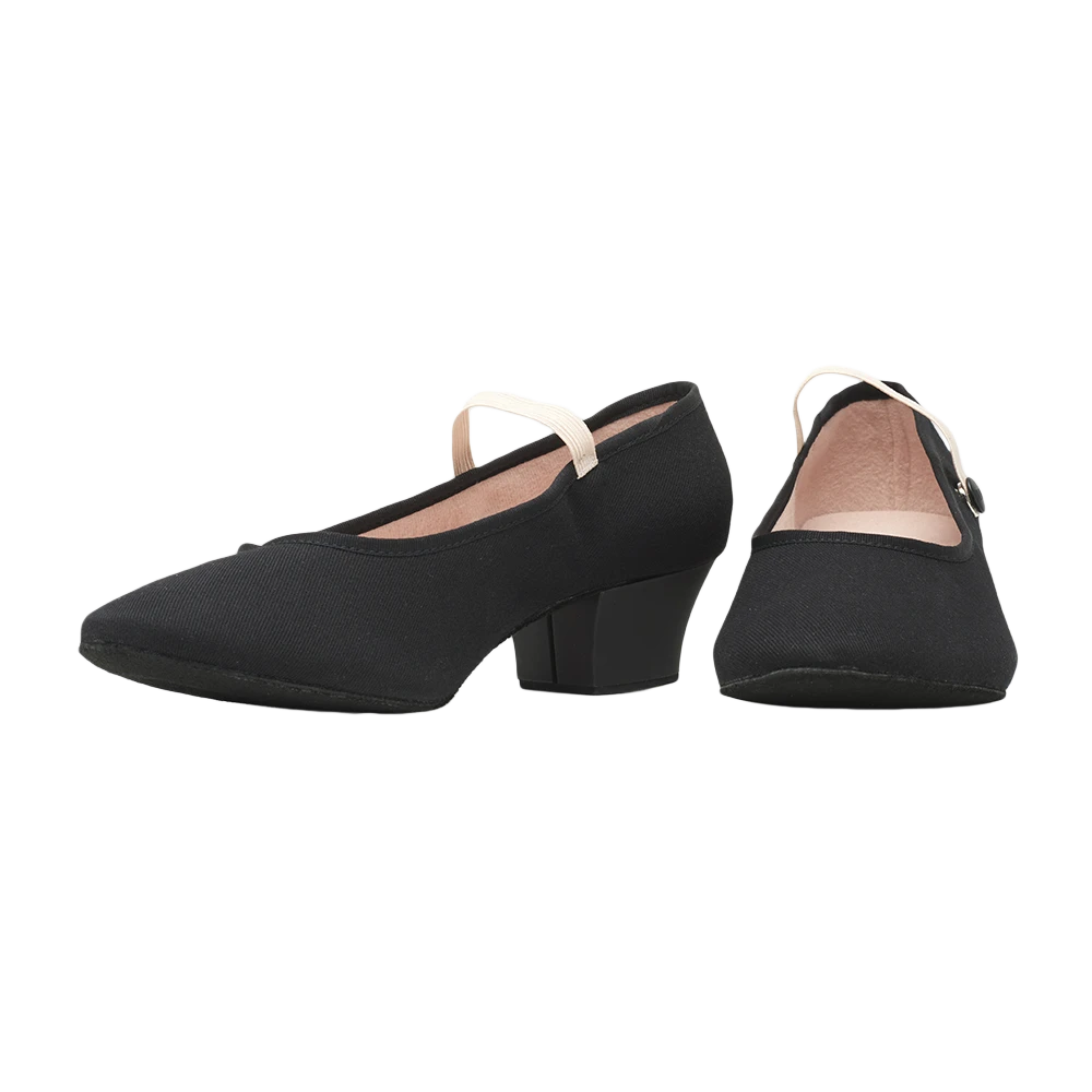 Bloch Tempo Ladies S0325l Charakterschuhe Rad Hoher Absatz Schwarz 05