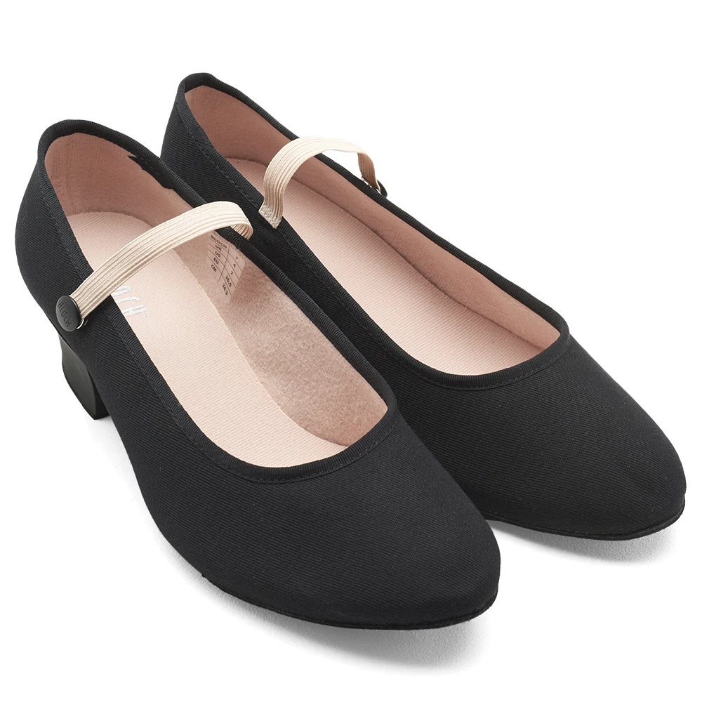 Bloch Tempo Ladies S0325l Charakterschuhe Rad Hoher Absatz Schwarz 06