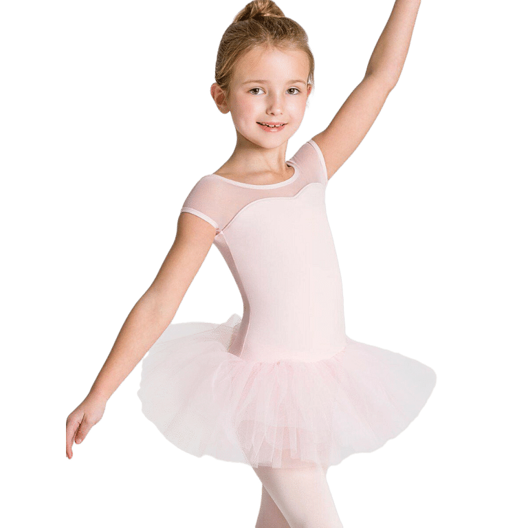 Capezio 11394c Pink Kinder Tutu Mit Mesh Details 03