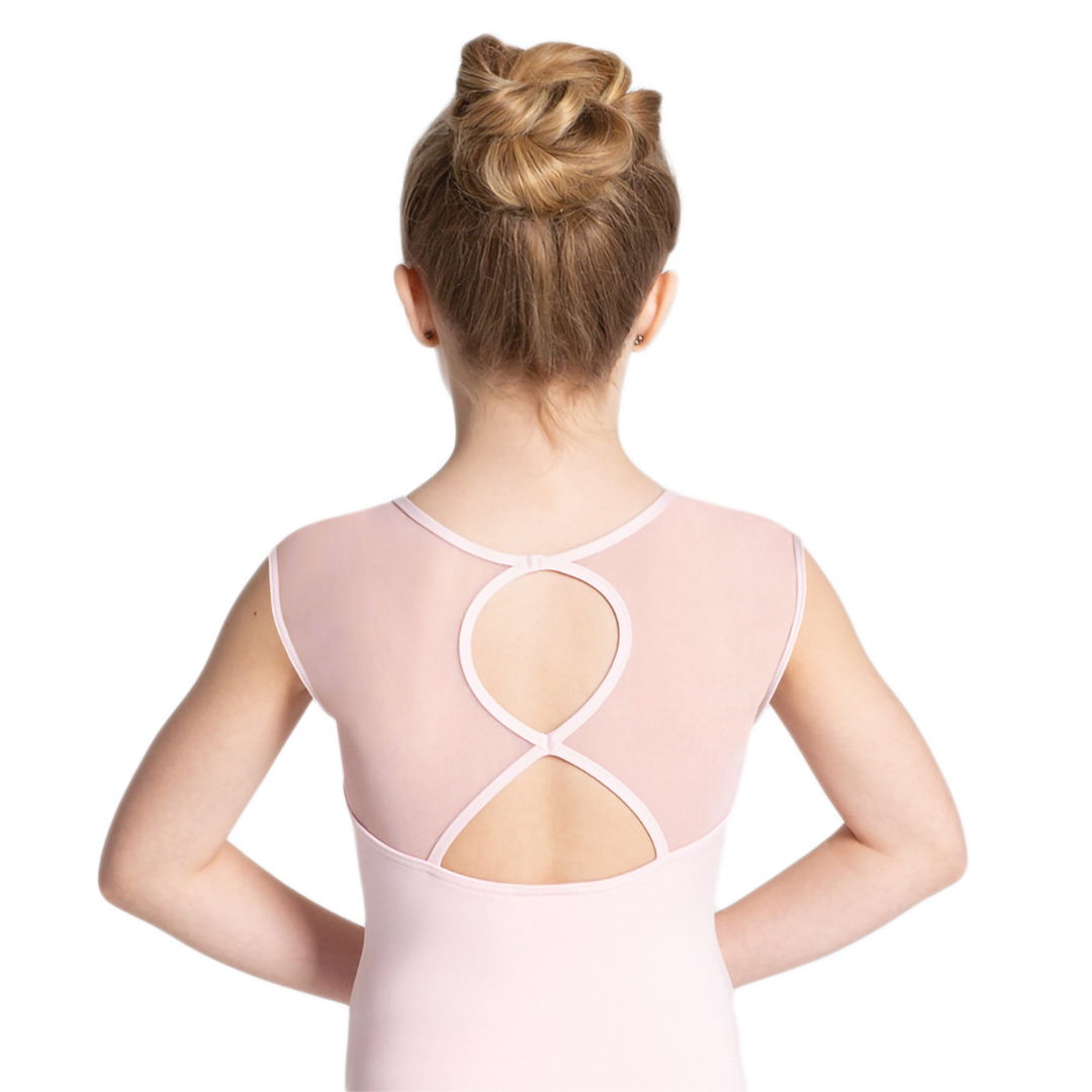 Capezio 11394c Pink Kinder Tutu Mit Mesh Details 04
