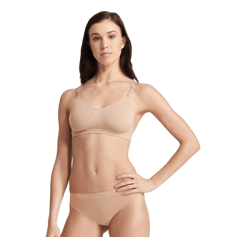 Capezio 3683 Clear Back Bra Ballett Bh Transparente Träger 03