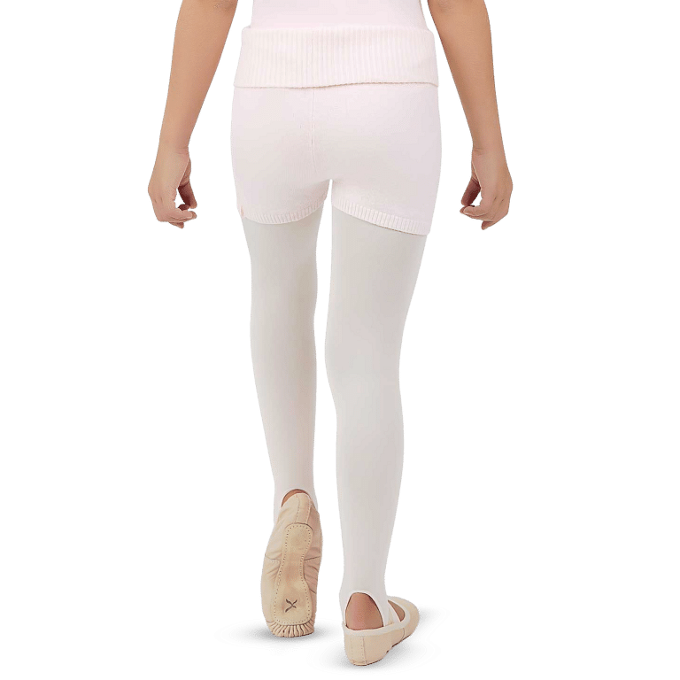 Capezio Ck10950 Pink High Waist Shorts Rosa 02