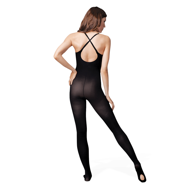 Capezio Convertible Body Tight 1818 Black Ganzkoerper Strumpfhose Schwarz 01