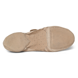 Capezio Jag Pp16 Caramel Jazz Sneaker Ledersohle Hautfarben 06