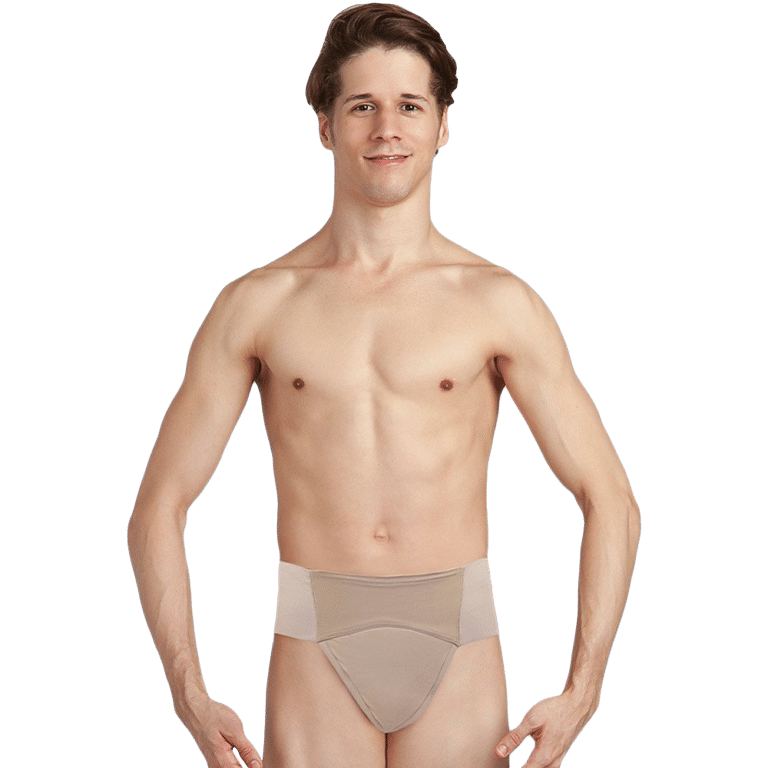 Capezio N5930 Natural Suspensorium Wattiert Hellbeige 01