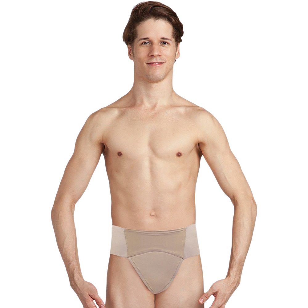 Capezio N5930 Natural Suspensorium Wattiert Hellbeige 01