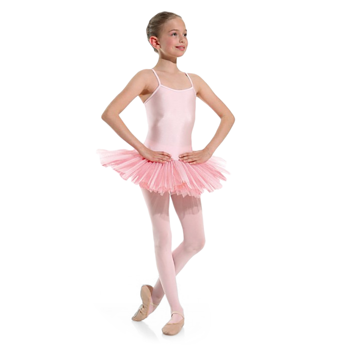 Danceries Noelle U02 Hellrosa Ballett Teller Tutu Für Kinder 01