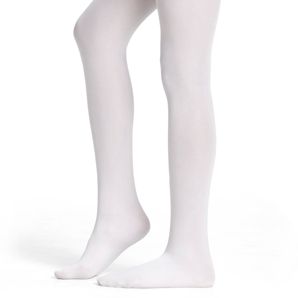 Dancin S150k 051 White Weiße Kinder Ballettstrumpfhose 01