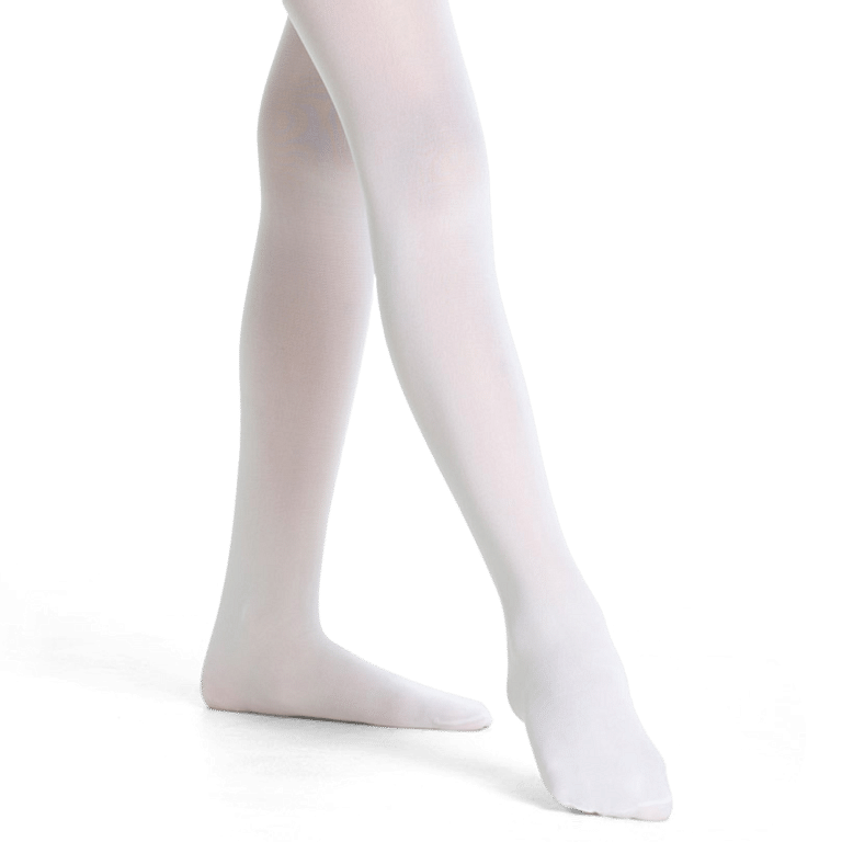 Dancin S150k 051 White Weiße Kinder Ballettstrumpfhose 02