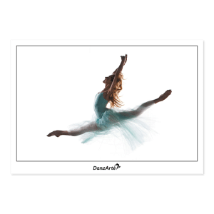 Danzarte Jete Postkarte Ballerina Motiv 01