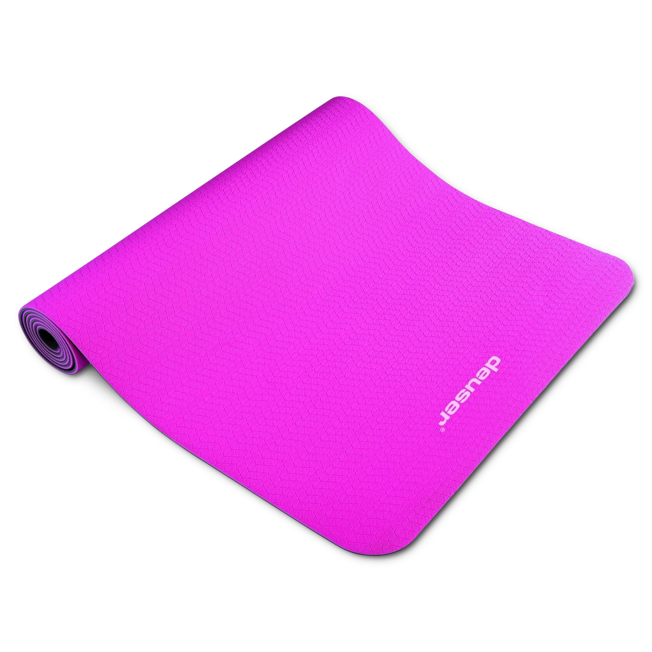 Deuser Sports 12045p Pink Grau Yogamatte Hypoallergen 01
