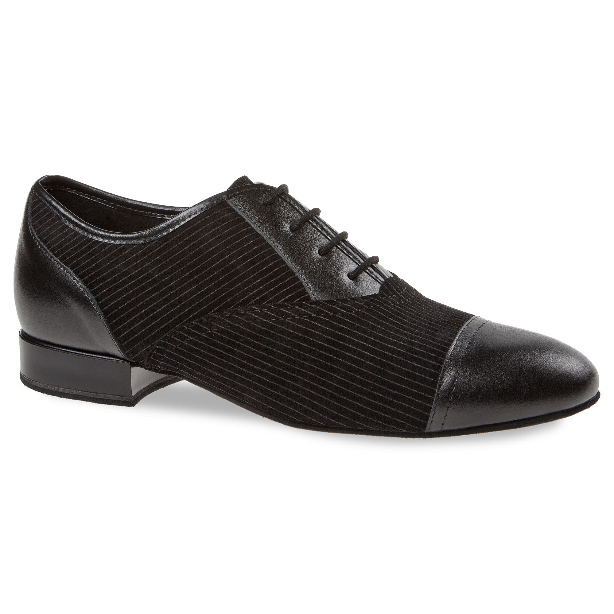 Diamant 077 075 165 Herren Tanzschuhe Mit Nadelstreifen Schwarz 01