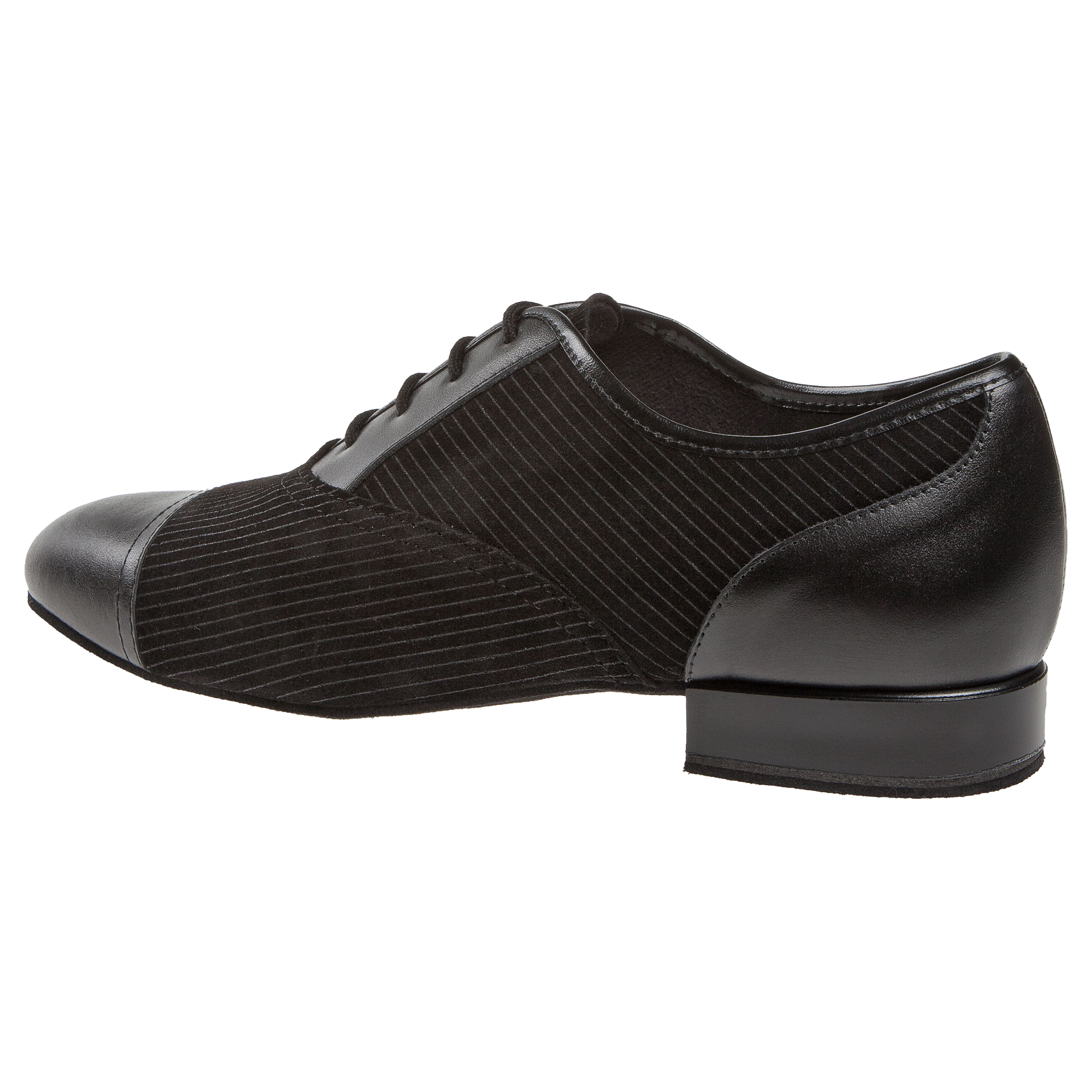 Diamant 077 075 165 Herren Tanzschuhe Mit Nadelstreifen Schwarz 02