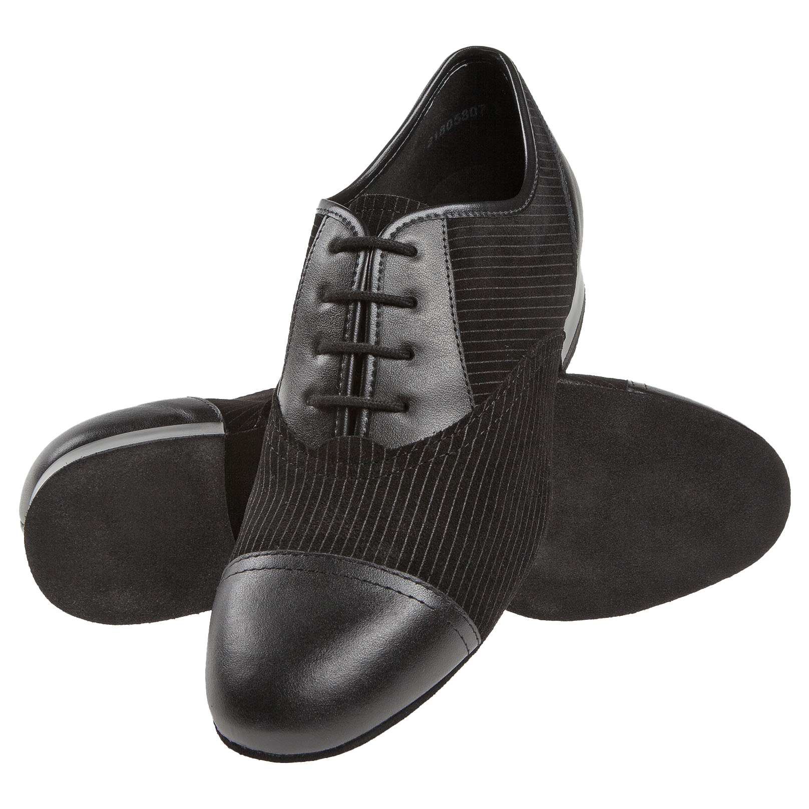 Diamant 077 075 165 Herren Tanzschuhe Mit Nadelstreifen Schwarz 06