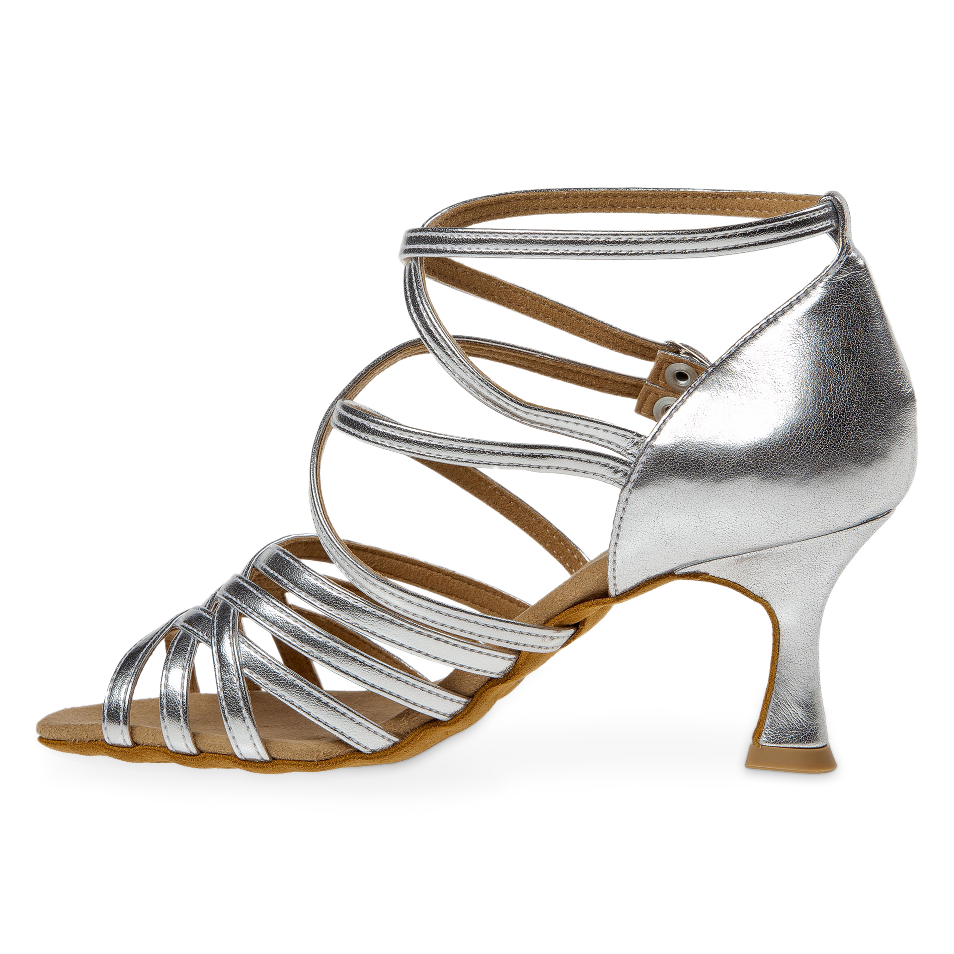 Diamant 108 087 013 Tanz Sandalette Silber 6 5cm Absatz 02