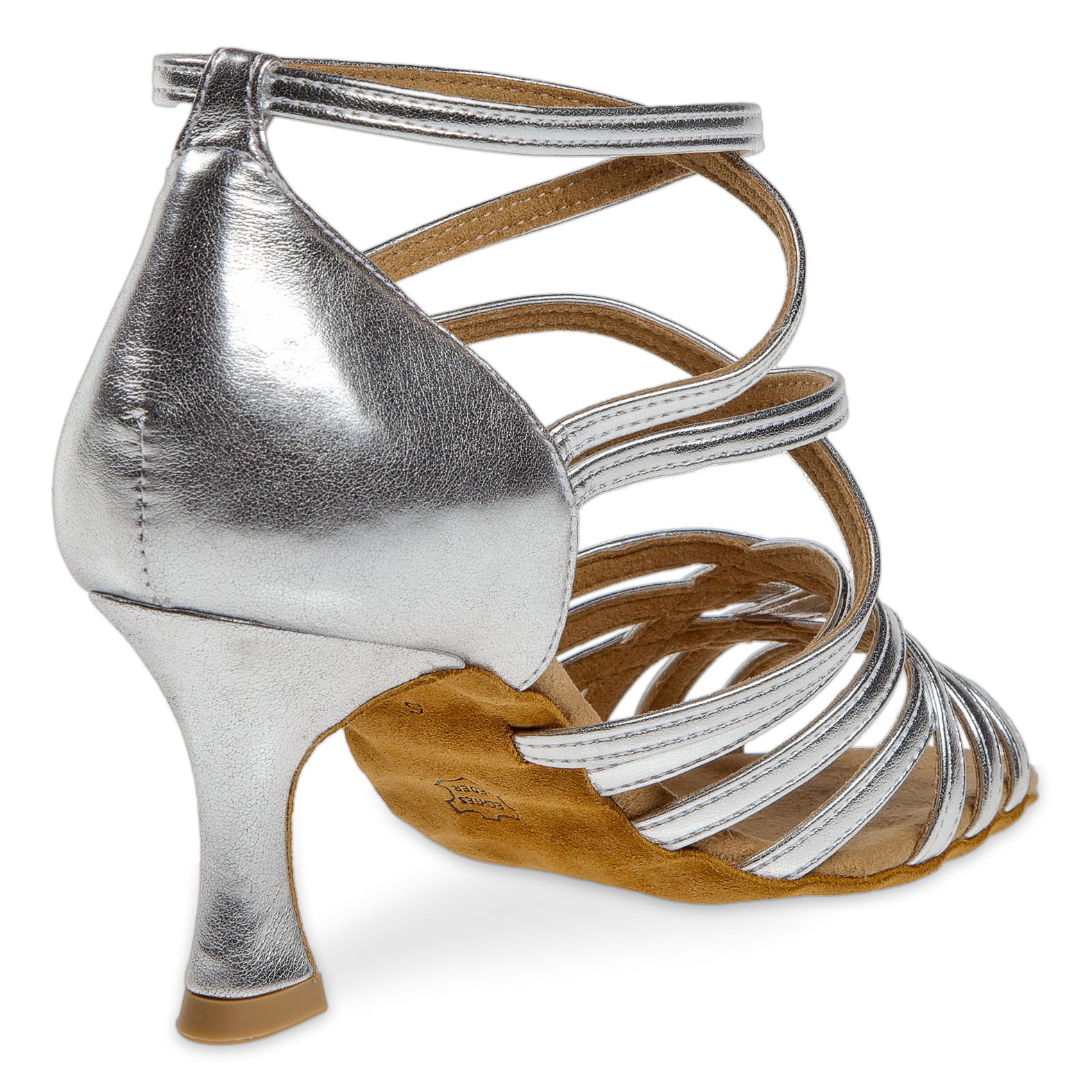 Diamant 108 087 013 Tanz Sandalette Silber 6 5cm Absatz 04