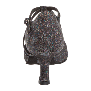 Diamant 182 077 511 Tanz Sandale Schwarz Glitzer 06