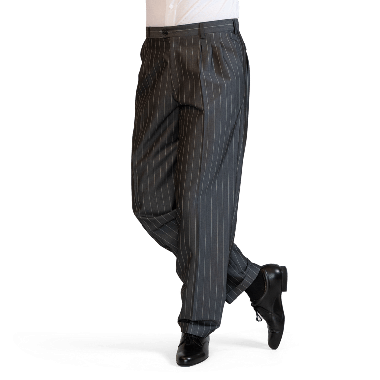 Gantle Apollo Grigio Gessato 02 Weite Tangohose Herren Grau 01