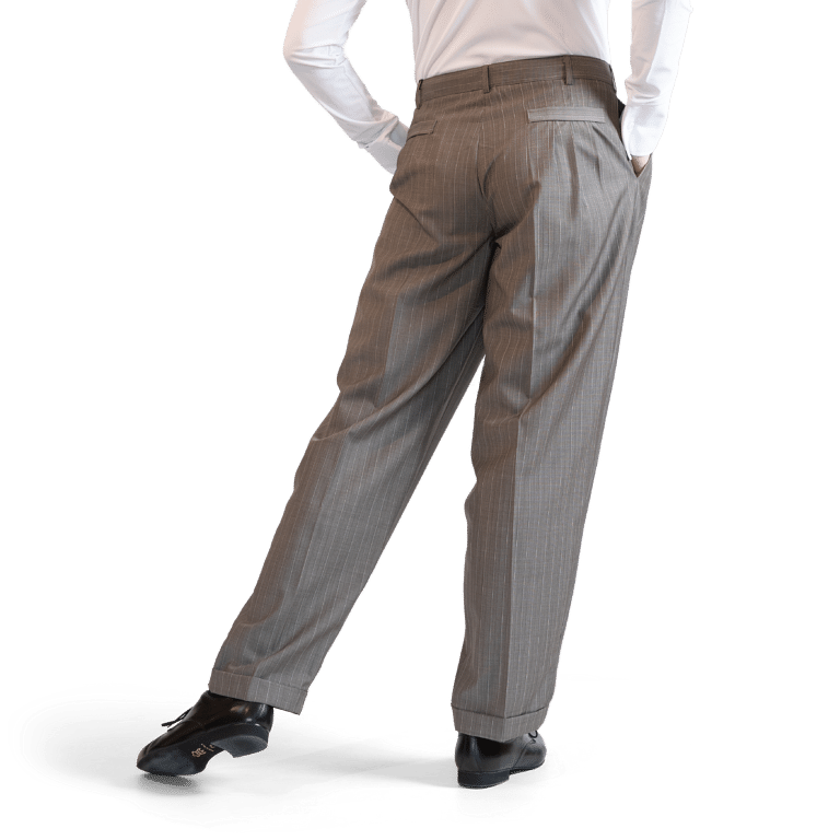Gantle Apollo Grigio Marrone 01 Tangohose Herren Grau Braun 02