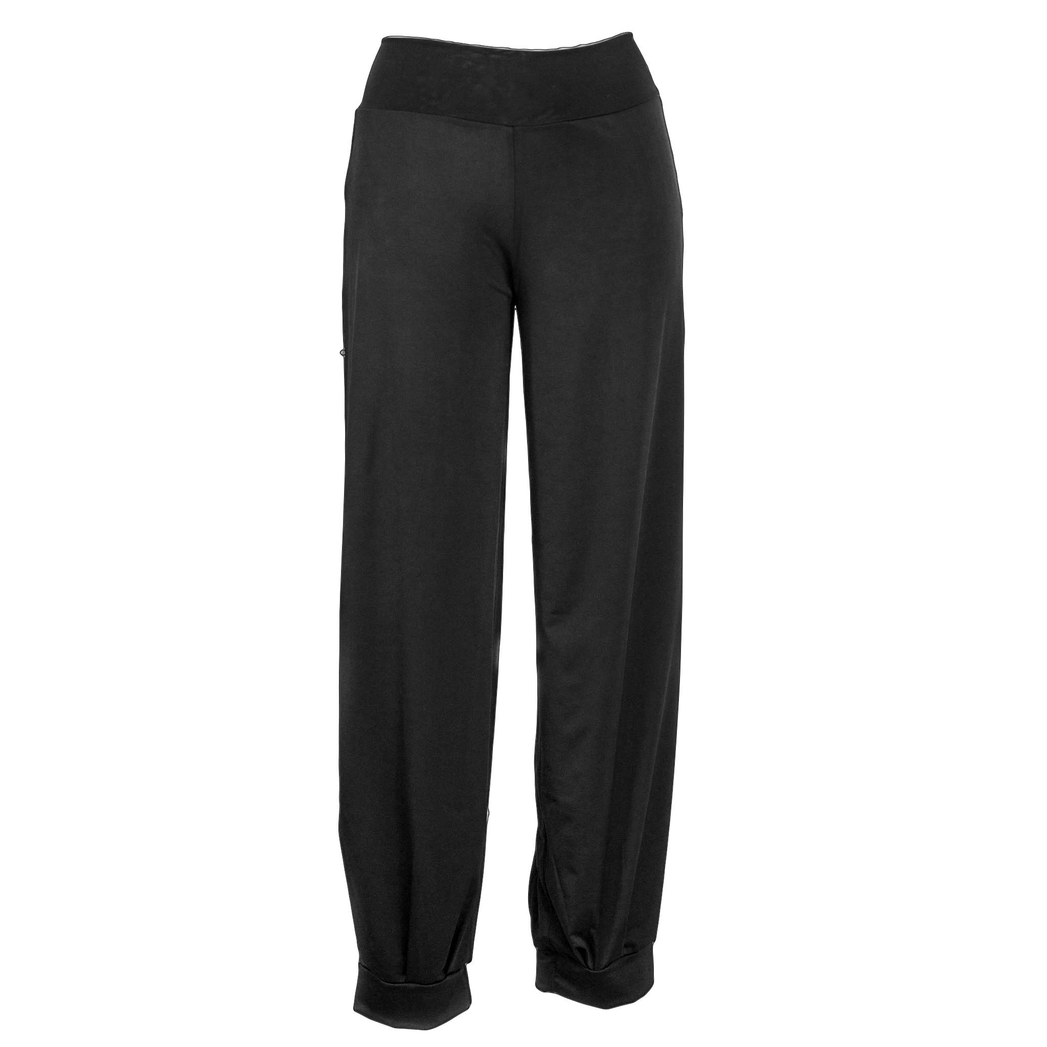 Gantle Nox Schwarz Tangohose Mit Schlitz 03