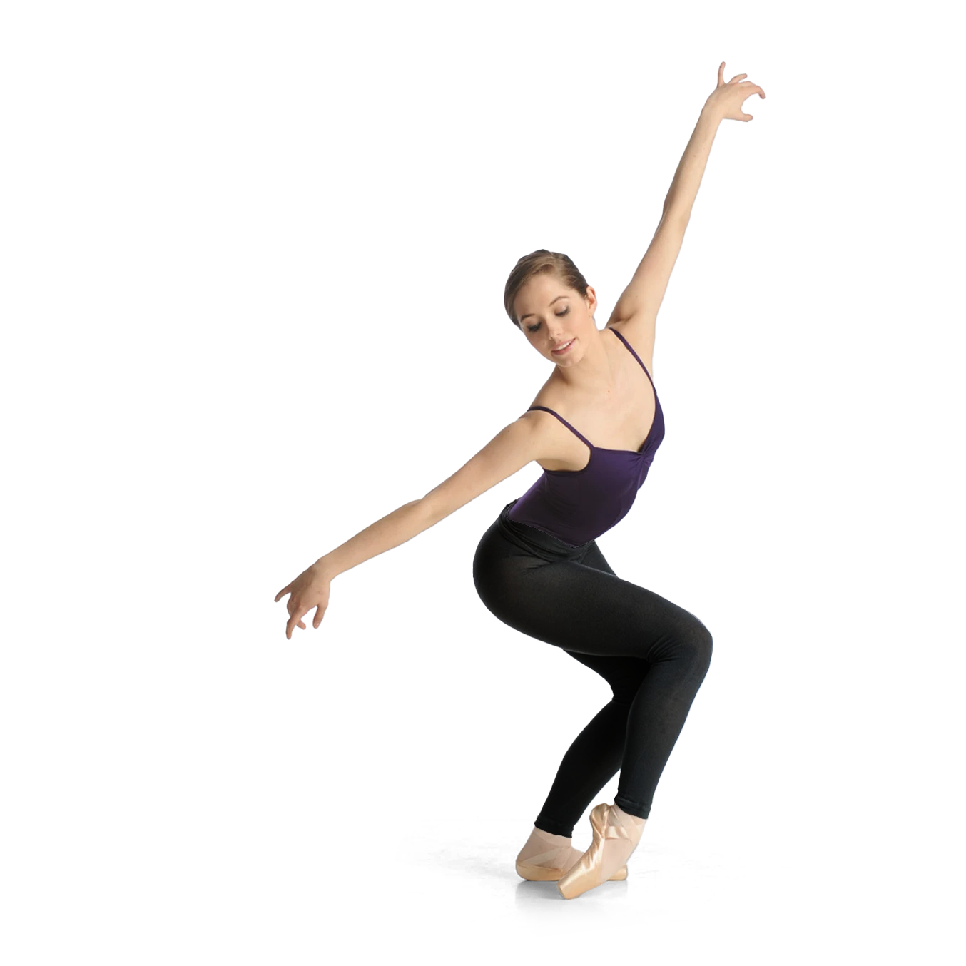 Gaynor Minden Sweater Tights Black Ballettstrumpfhose Waermend Schwarz 01