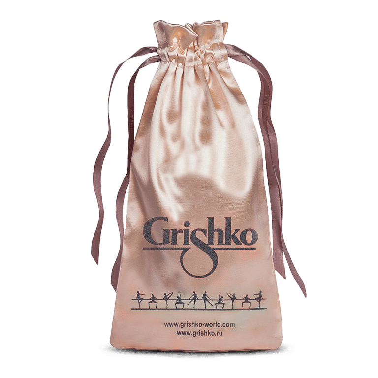 Grishko 0228 2 Spitzenschuhbeutel Aus Rosa Satin